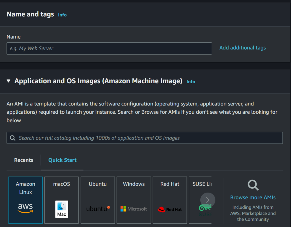 amazon ec2 launch instance